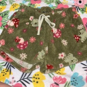 Hot Topic Mushroom & Frog Shorts